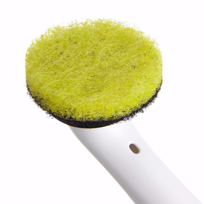 SonicScrubber Pro Detailer Cleaning Brush Kit for Cars/Bikes/Boats, Yellow